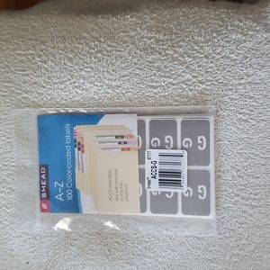 New Smead Color Labels "G"